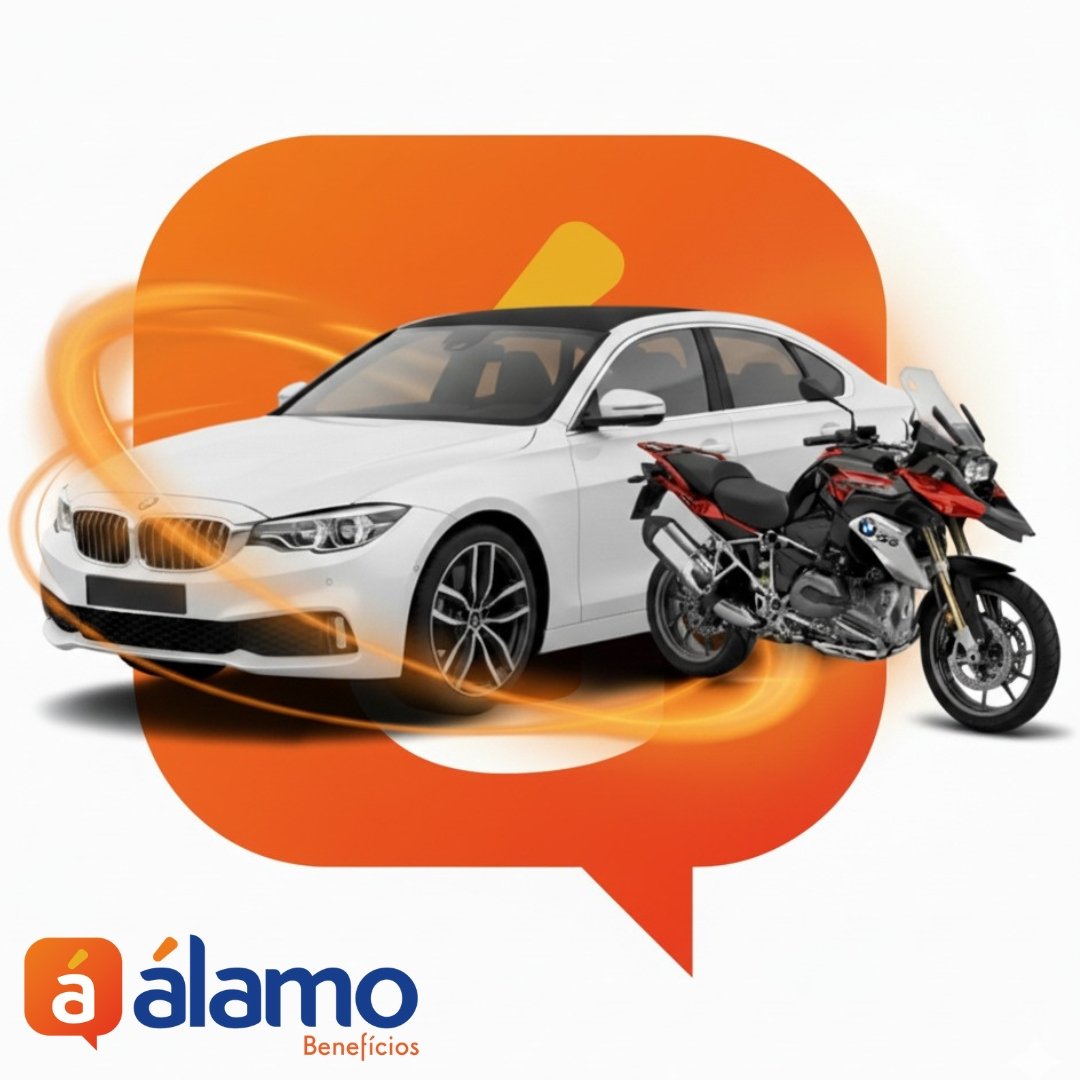 Carros protegidos pela Alamo